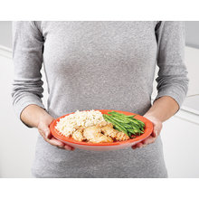 Блюдо с двойными стенками с крышкой для микроволновой печи Joseph Joseph m-cuisine оранжевое Блюдо с двойными стенками с крышкой для микроволновой печи Joseph Joseph m-cuisine оранжевое