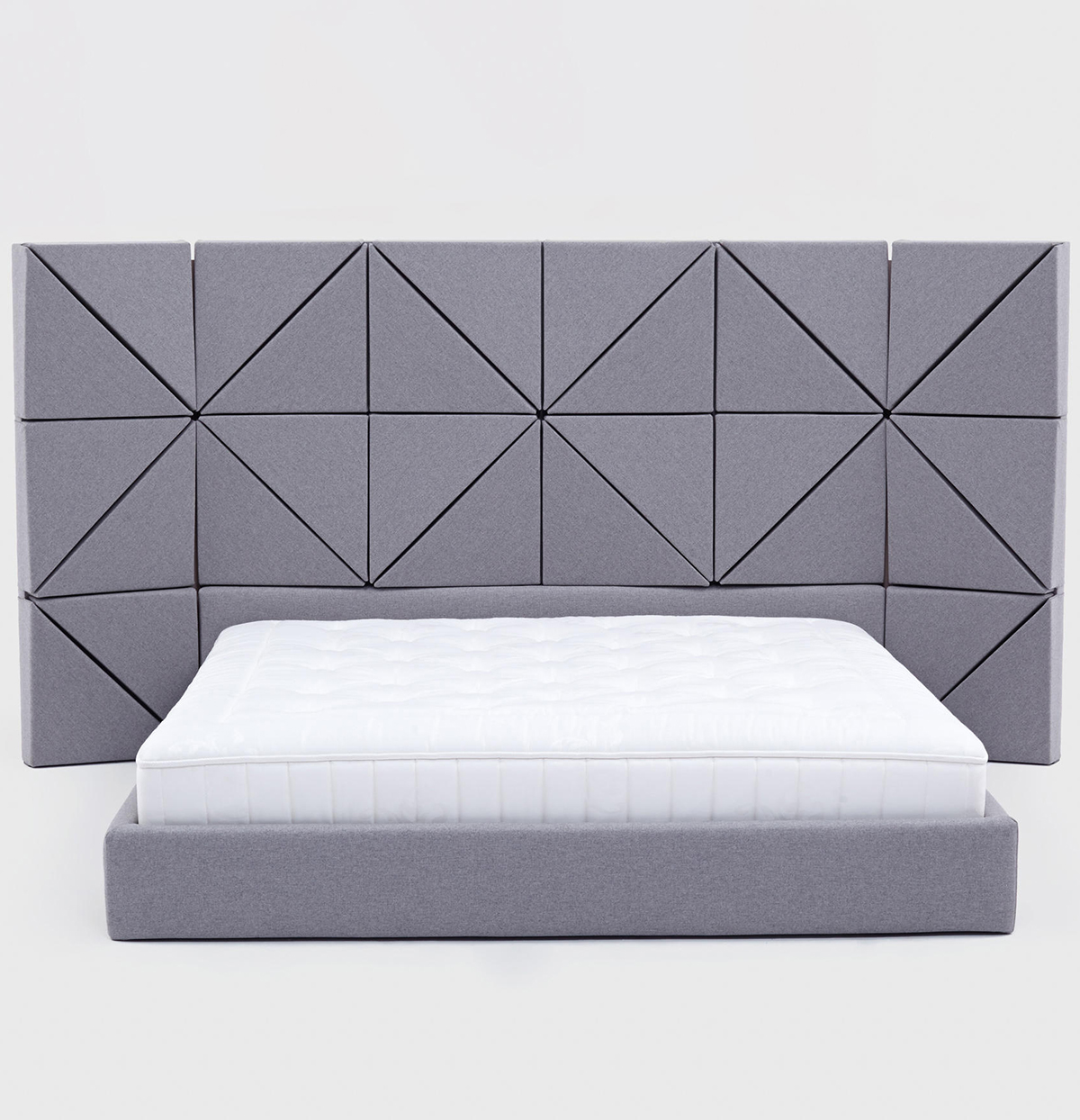 

Кровать Floe Comforty серого цвета 160х200