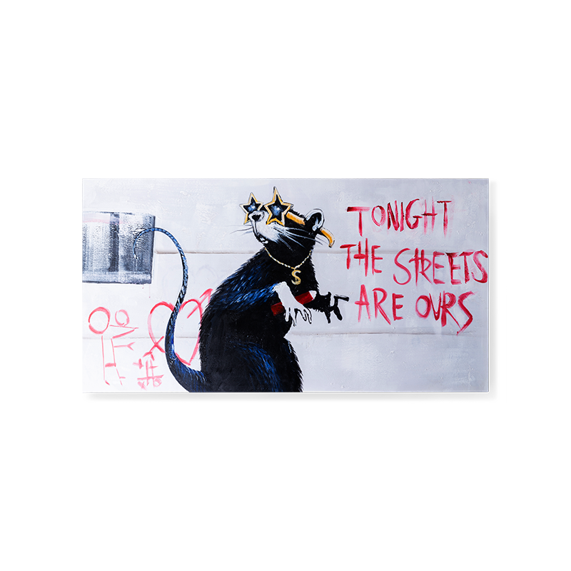 

Картина на холсте Party Rat 75х150