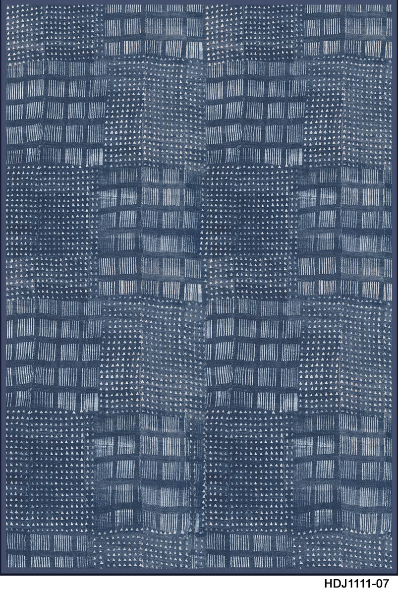 

Ковер с квадратами синего цвета 200x300