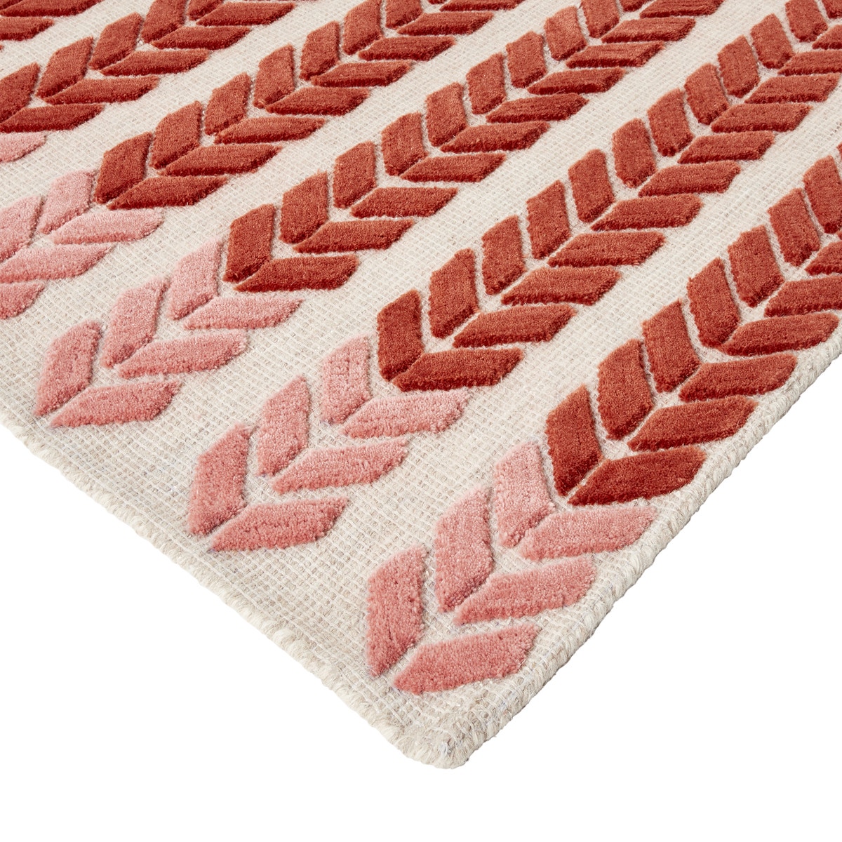 

Ковер Billie Blanket из шерсти розового цвета 120x170 см