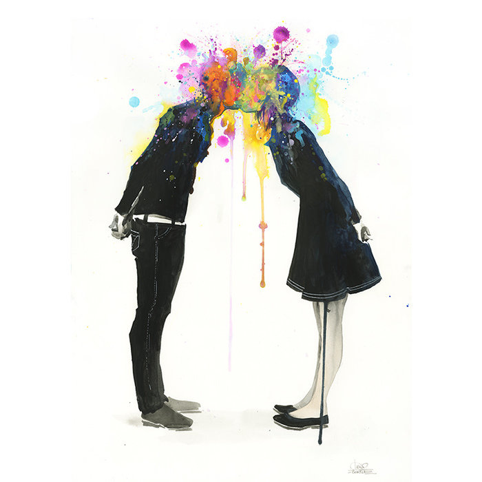 Принт Big Bang Kiss b А2 Принт Big Bang Kiss b А2