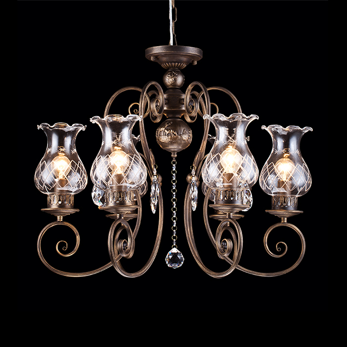 

Подвесная люстра Arte Lamp Palermo в кантри-стиле