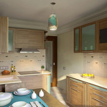 Фото из портфолио Дизайн-Проект кухни с 3D-визуализацией – фотографии дизайна интерьеров на INMYROOM