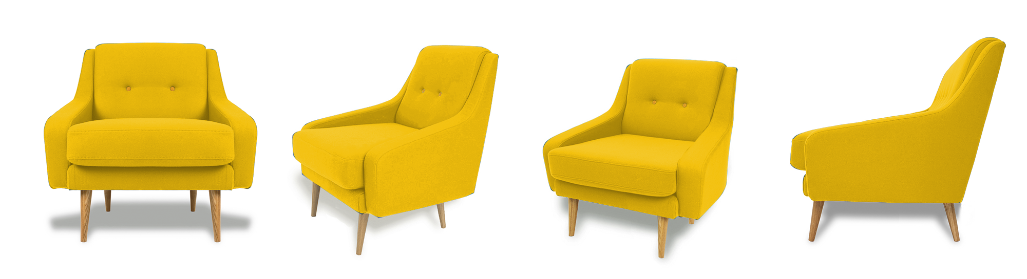 

Кресло "Одри Yellow"