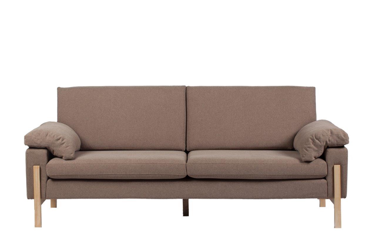 

Диван Como Sofa коричневого цвета