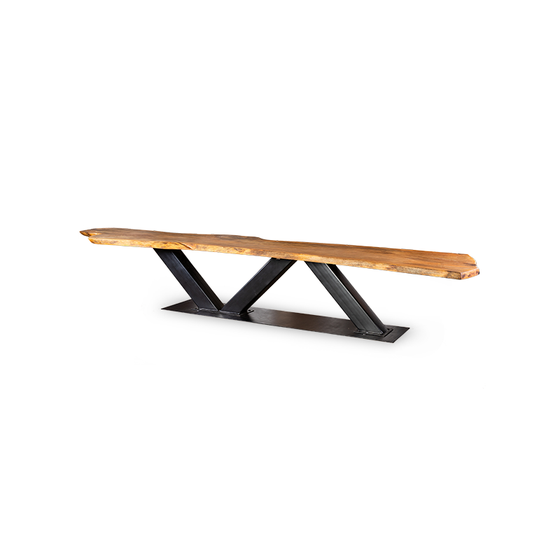 

Стол обеденный Slab Table l с металлическим подстольем