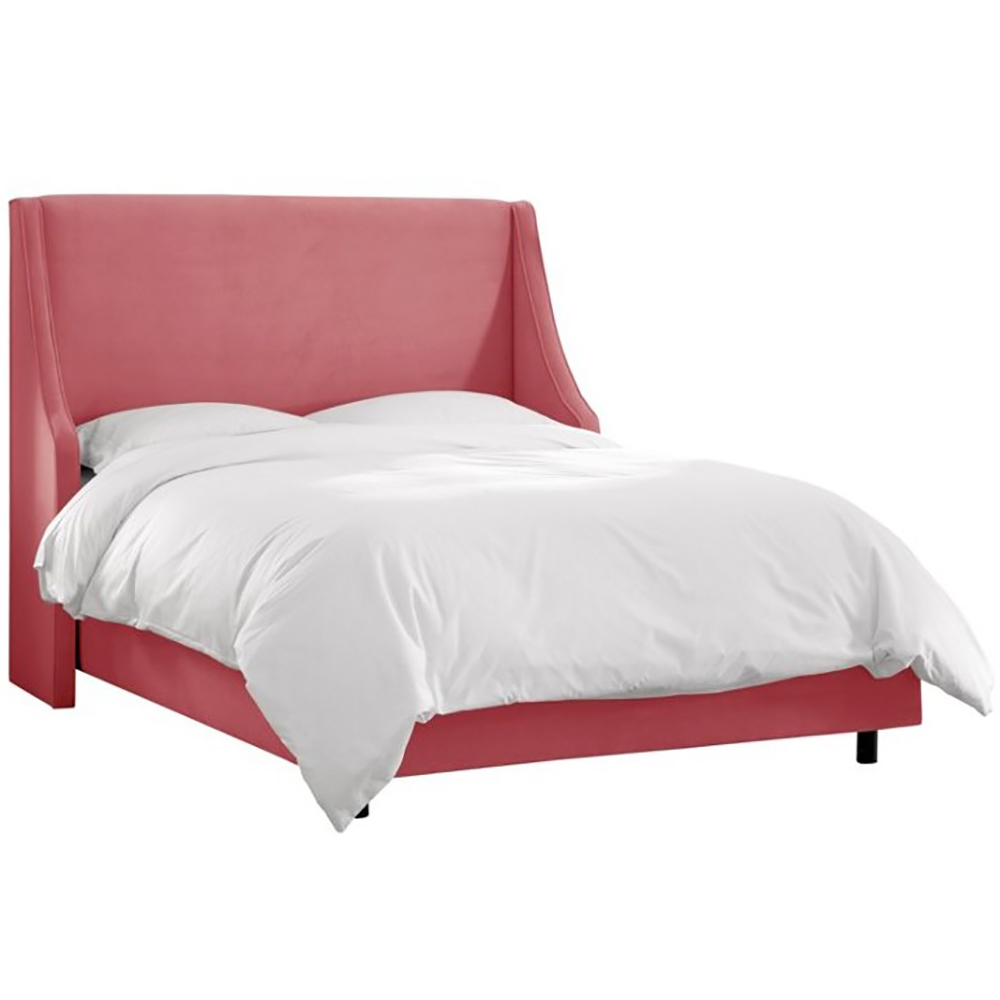 

Кровать Davis Wingback Dusty Rose 180х200