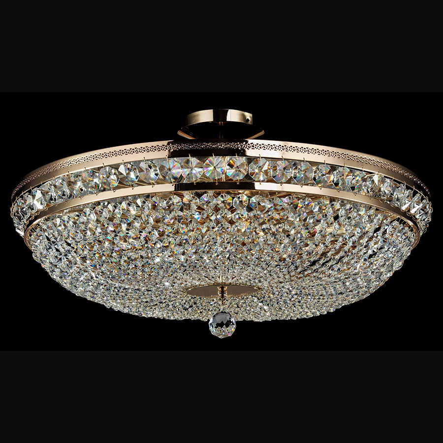 

Потолочная люстра Maytoni Ottilia с декоративным плафоном из хрусталя