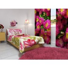 Фотошторы для дома: Розовые цветы Фотошторы для дома: Розовые цветы