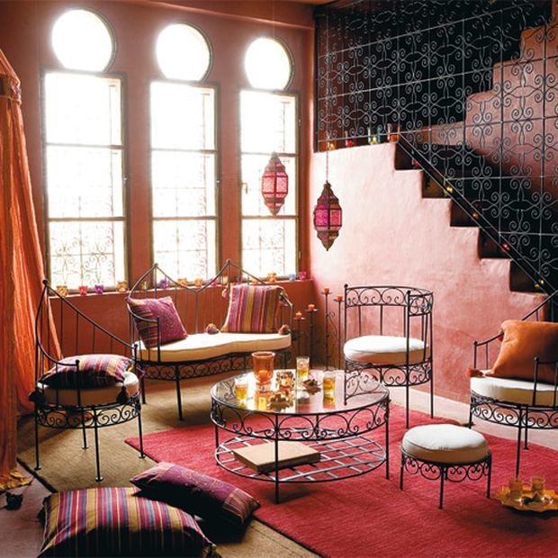 Фотография: Гостиная в стиле Восточный, Декор интерьера, Квартира, Дом, Декор, Марокканский, марокканский стиль – фото на INMYROOM