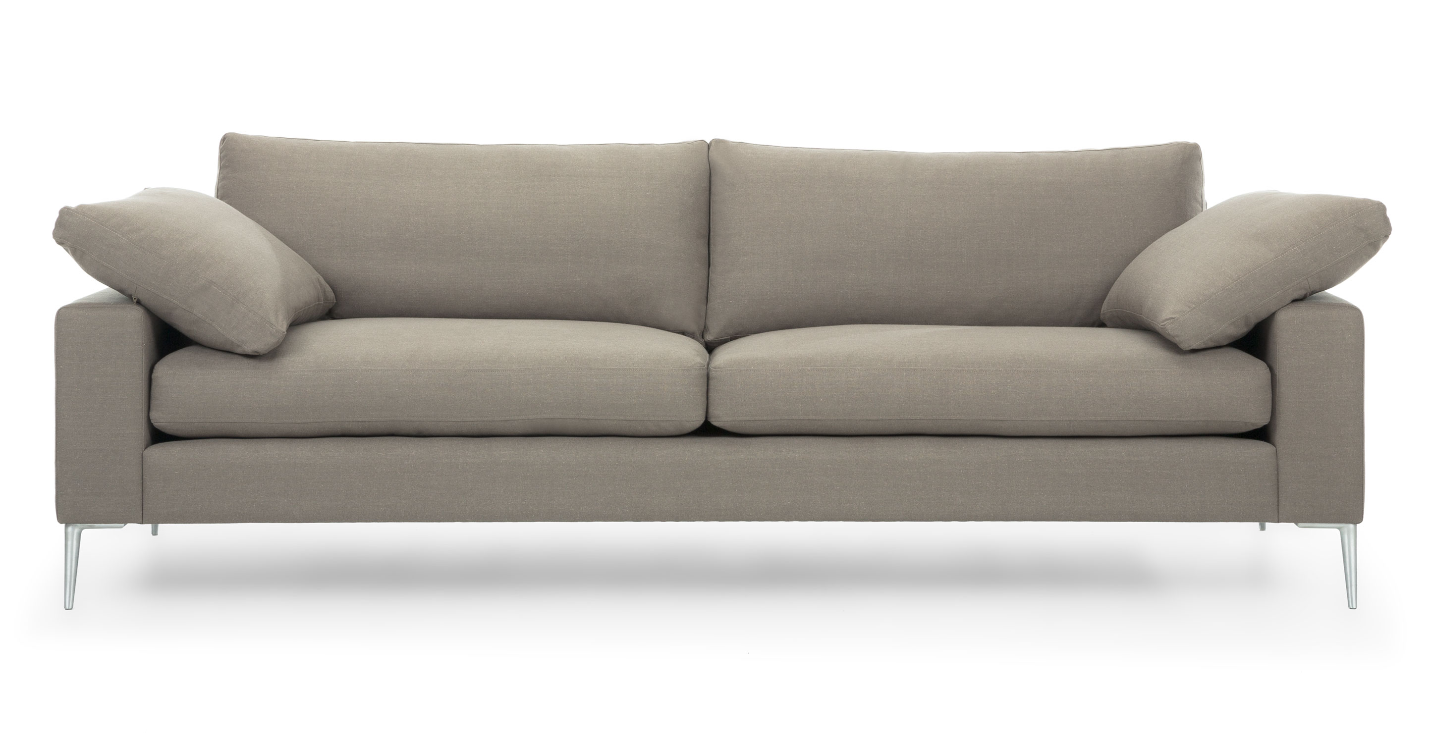 Диван прямой unico Sofa 2 Gray