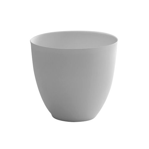 

Кашпо Thin Glaze белого цвета