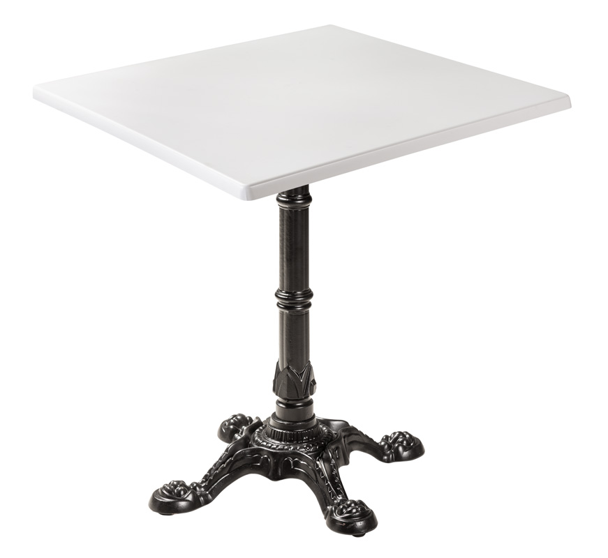 

Обеденный стол Bistrot Ultra Thin с белой столешницей
