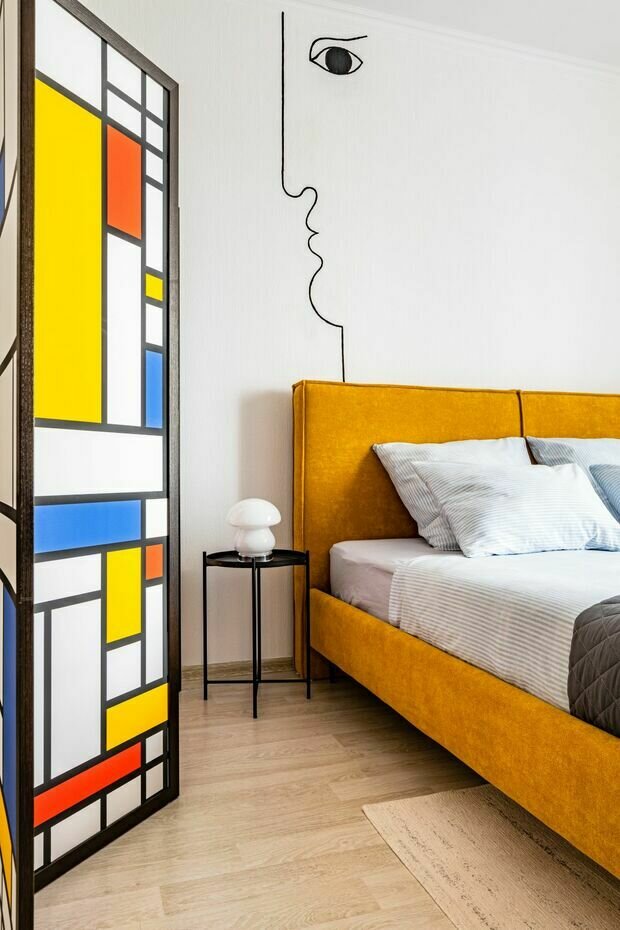 Фотография: Спальня в стиле Современный, Минимализм, Проект недели, 1 комната, 40-60 метров – фото на INMYROOM