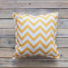 Подушка Yellow Zigzag из 100% хлопока Подушка Yellow Zigzag из 100% хлопока