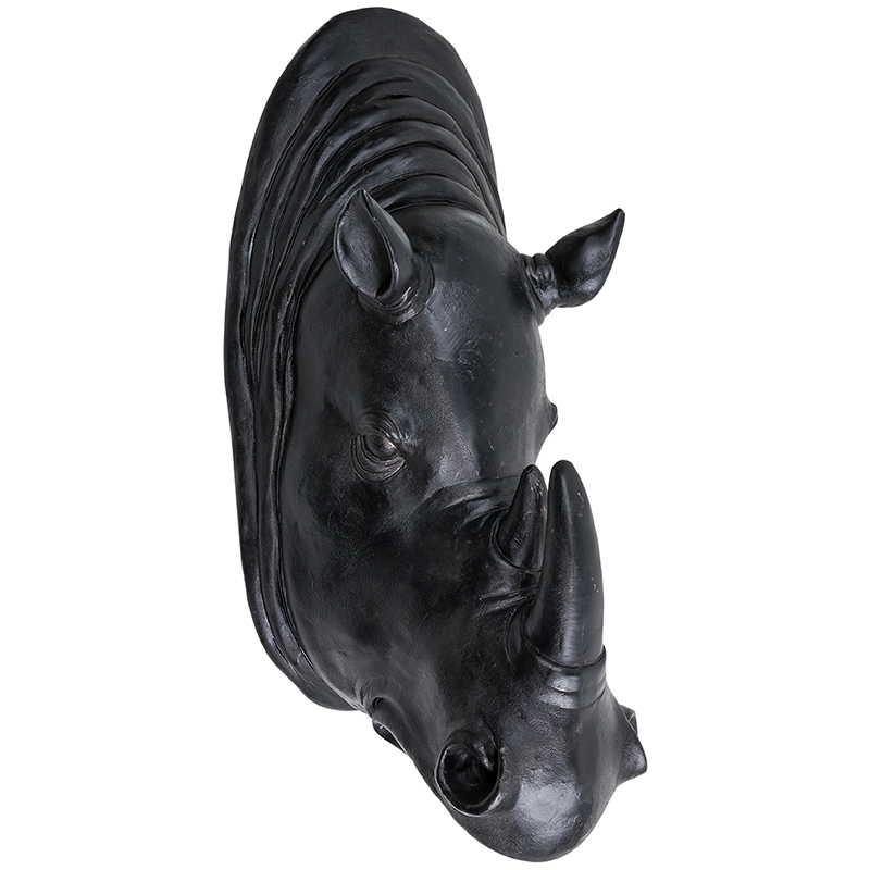 

Настенный декор Rhino черного цвета
