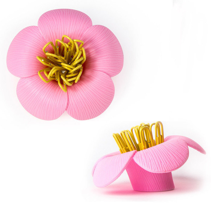 Магнит для скрепок blossom розовый Магнит для скрепок blossom розовый