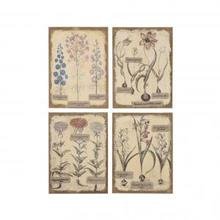Декор на стену Burlap Wall Plaque Botanical Image Декор на стену Burlap Wall Plaque Botanical Image