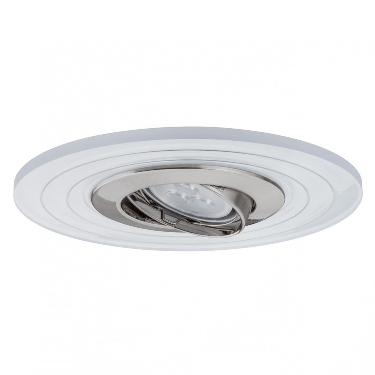 Встраиваемый светодиодный светильник Ring Star Line Led Set Shine серого цвета