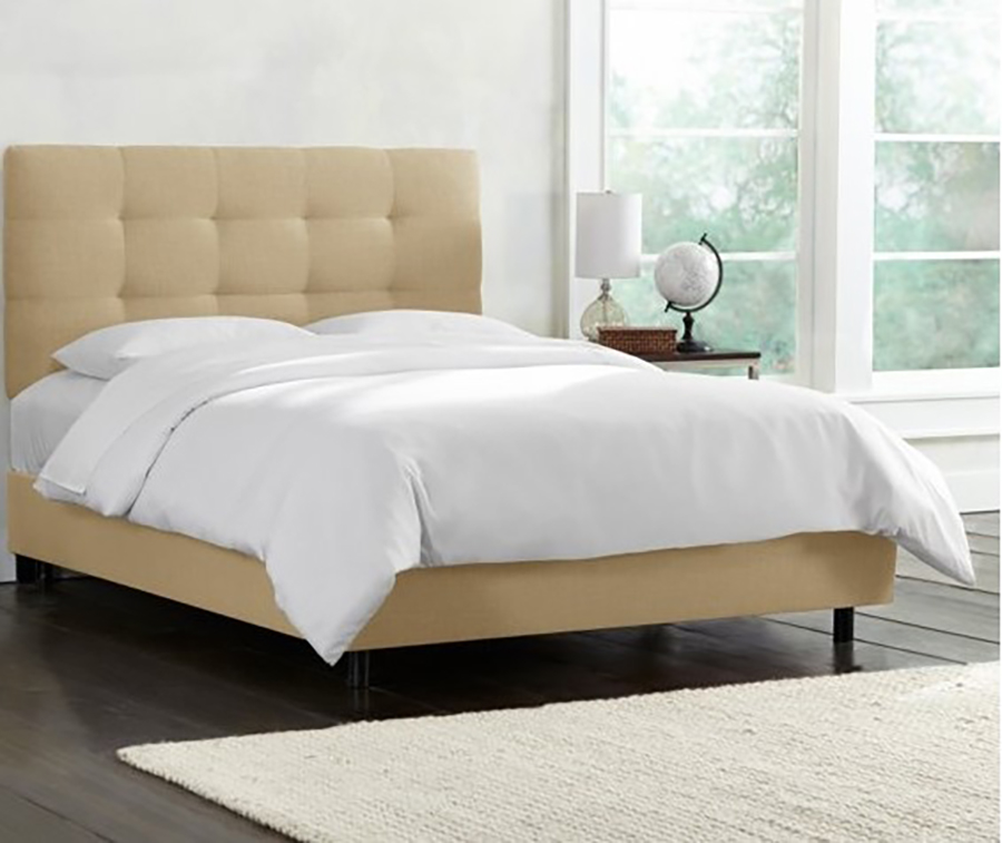 

Кровать Alice Tufted Beige бежевого цвета 160х200