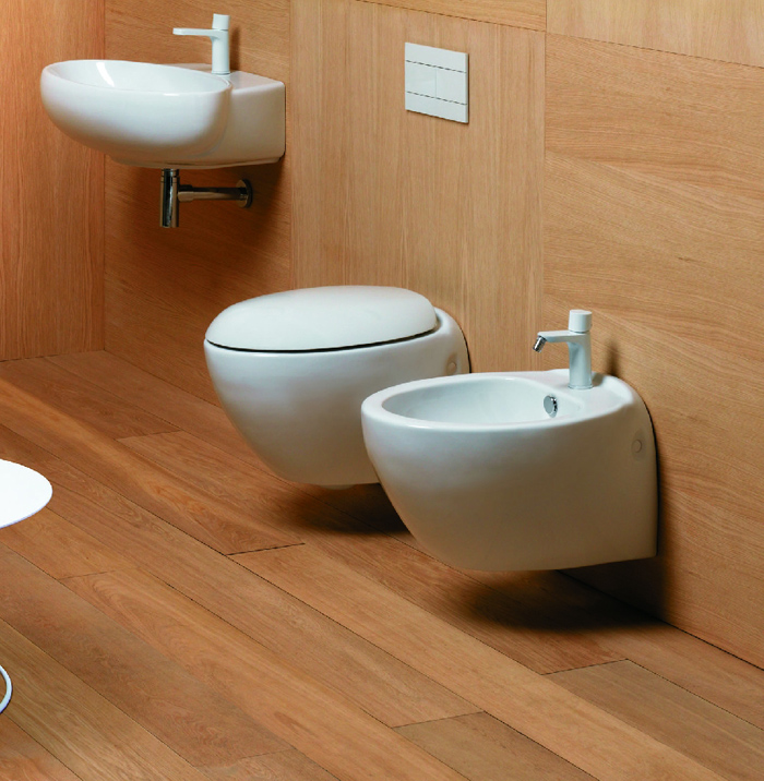 

Подвесной унитаз сLas белого цвета