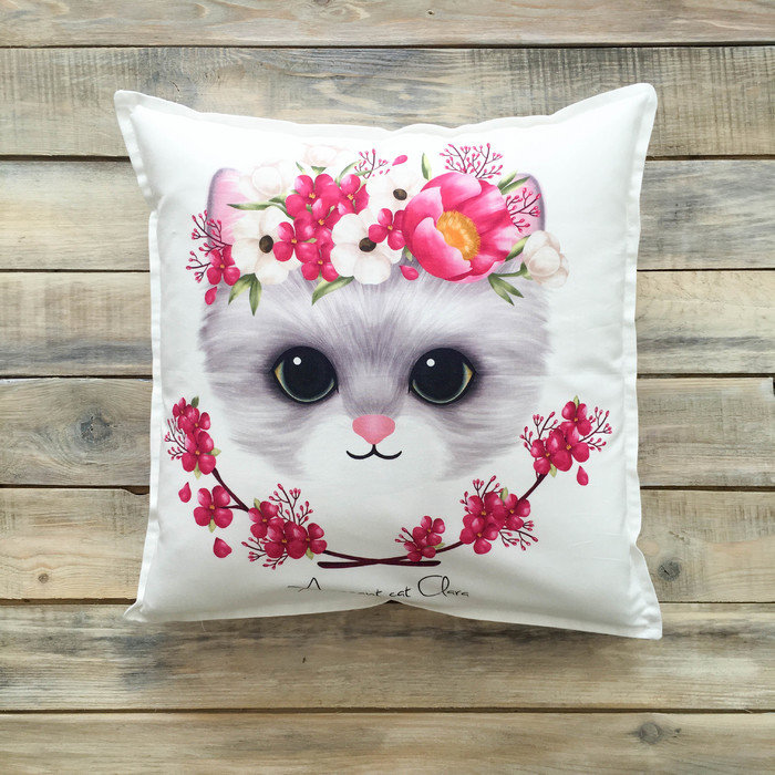 Подушка "Cute Kitten" Подушка "Cute Kitten"