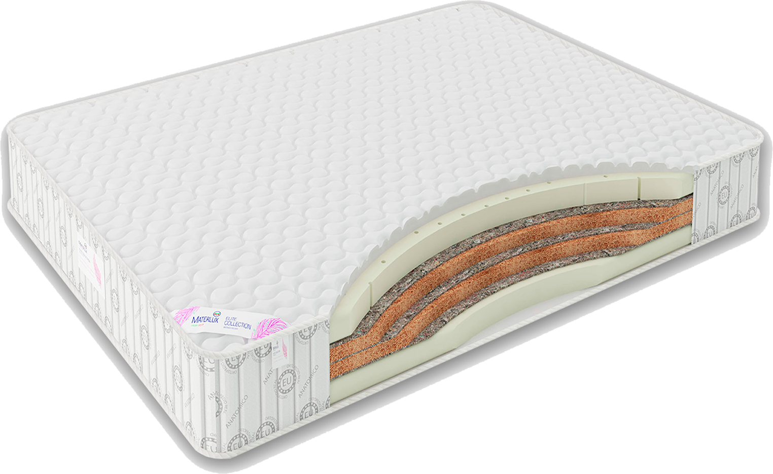 

Беспружинный матрас Materlux Livorno 80х190 см
