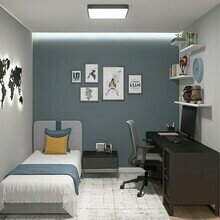 Фото из портфолио Дизайн интерьера в двухкомнатной квартире 46м2 – фотографии дизайна интерьеров на INMYROOM