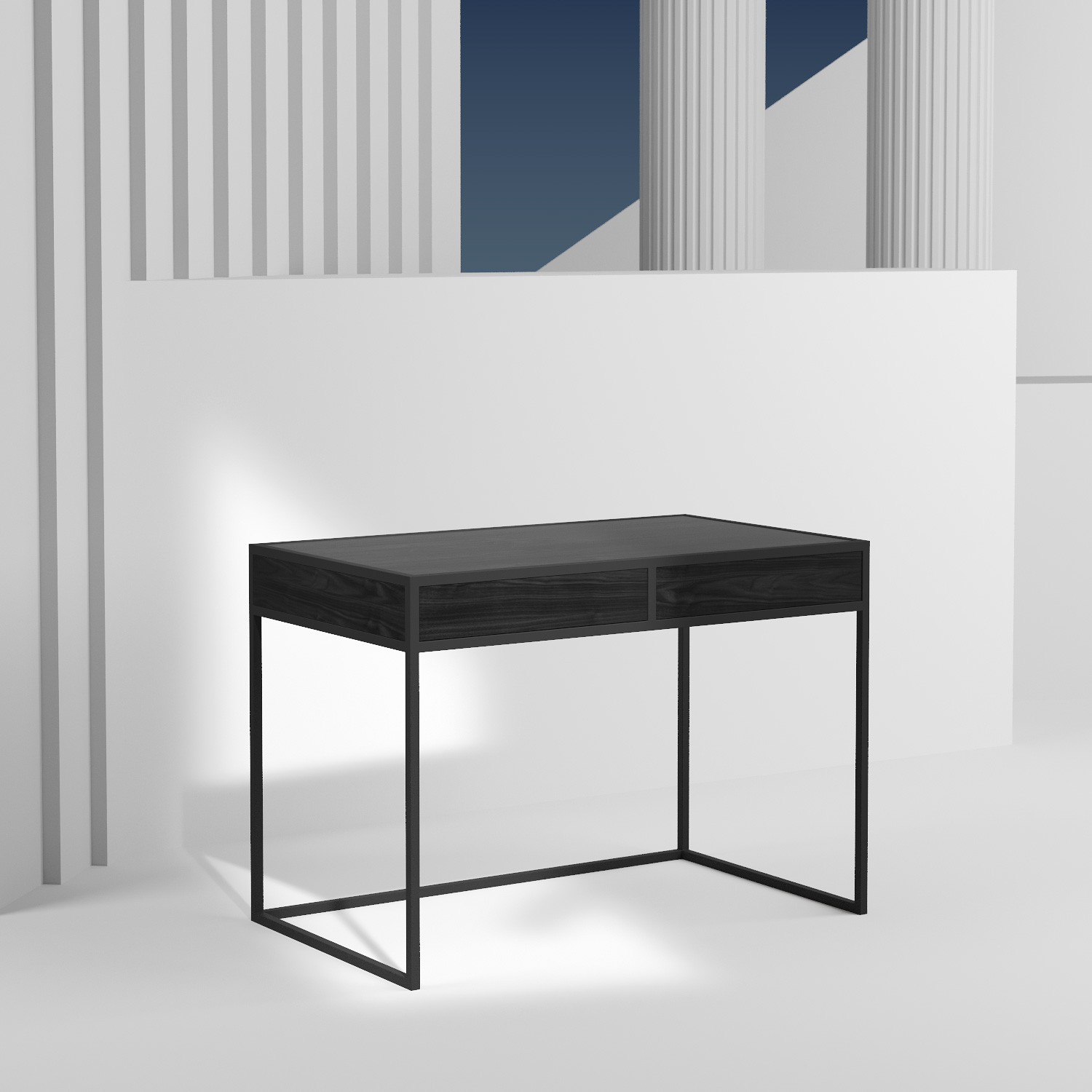 

Рабочий стол Workspace Box Black черный дуб