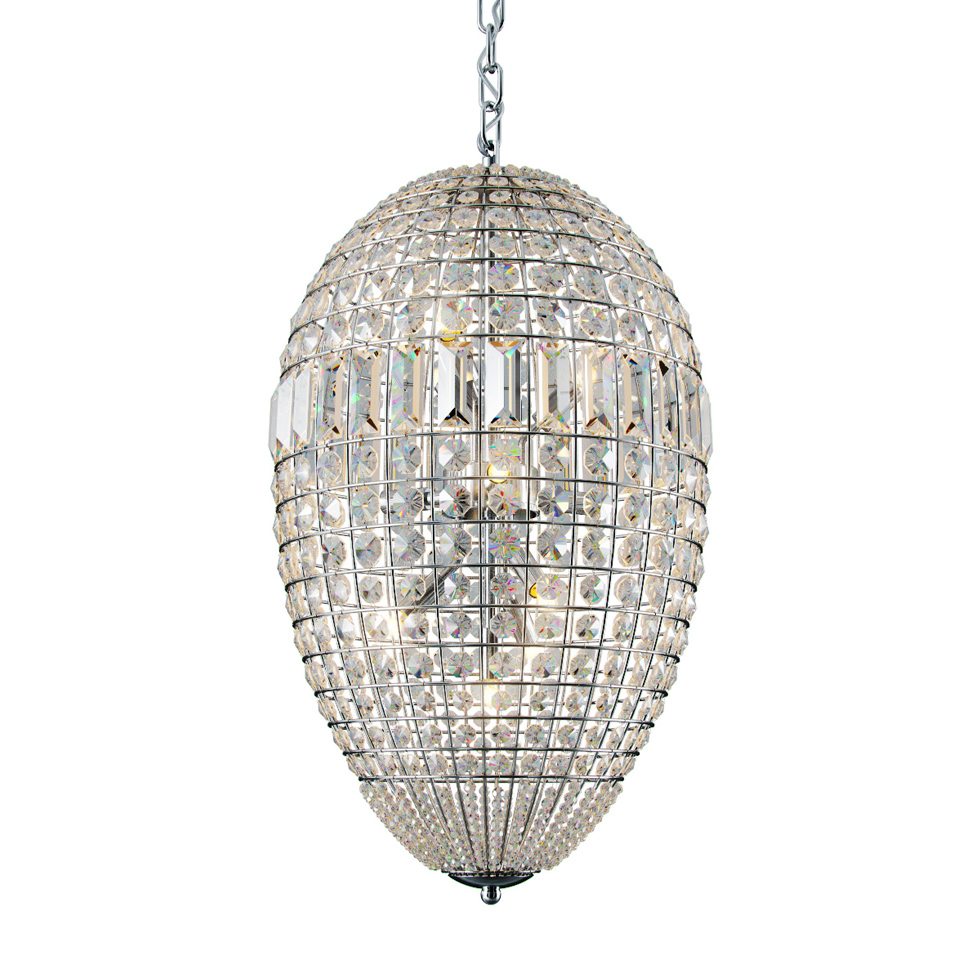 

Люстра из стекла и металла "Elmer Crystal Chandelier"