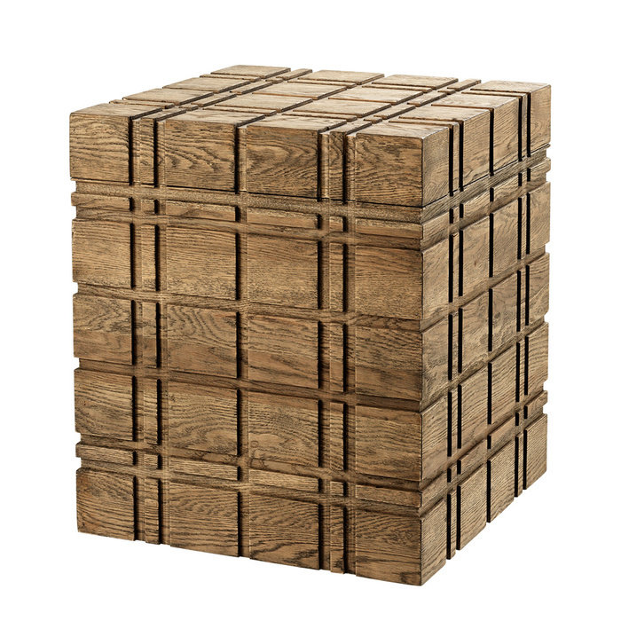 Сундук Eichholtz "Trunk Paxton" из дерева 58x50 см Сундук Eichholtz "Trunk Paxton" из дерева 58x50 см