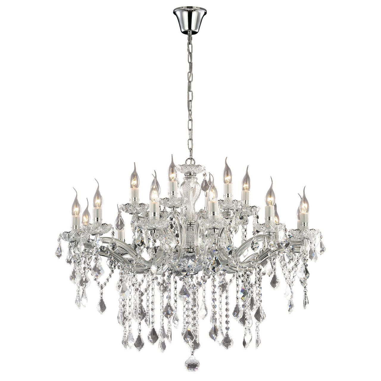 

Подвесная люстра Ideal Lux Florian Cromo