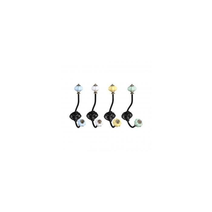 Крючок Metal Hook with Ceramic Knobs Крючок Metal Hook with Ceramic Knobs