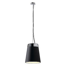 Светильник подвесной SLV Cone Shade Tinto хром/ черный Светильник подвесной SLV Cone Shade Tinto хром/ черный