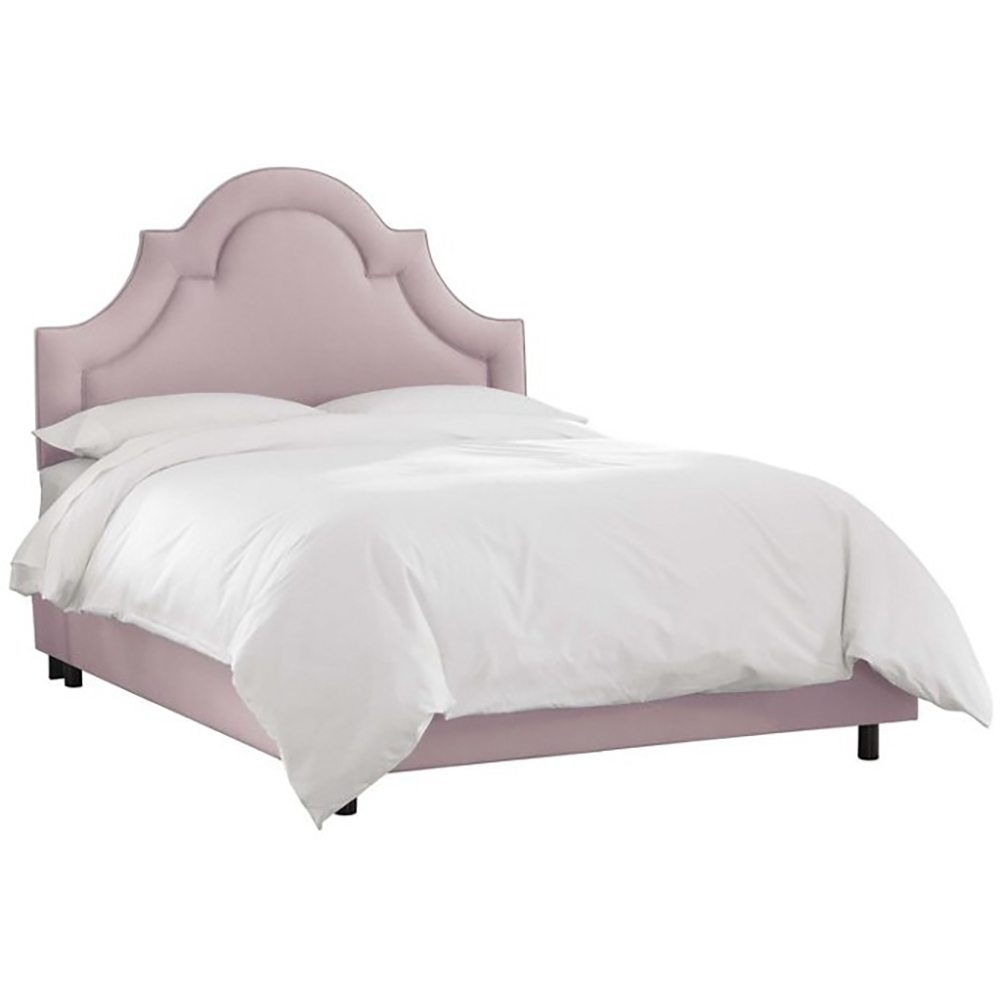 

Кровать Kennedy Lilac Linen розового цвета 160х200