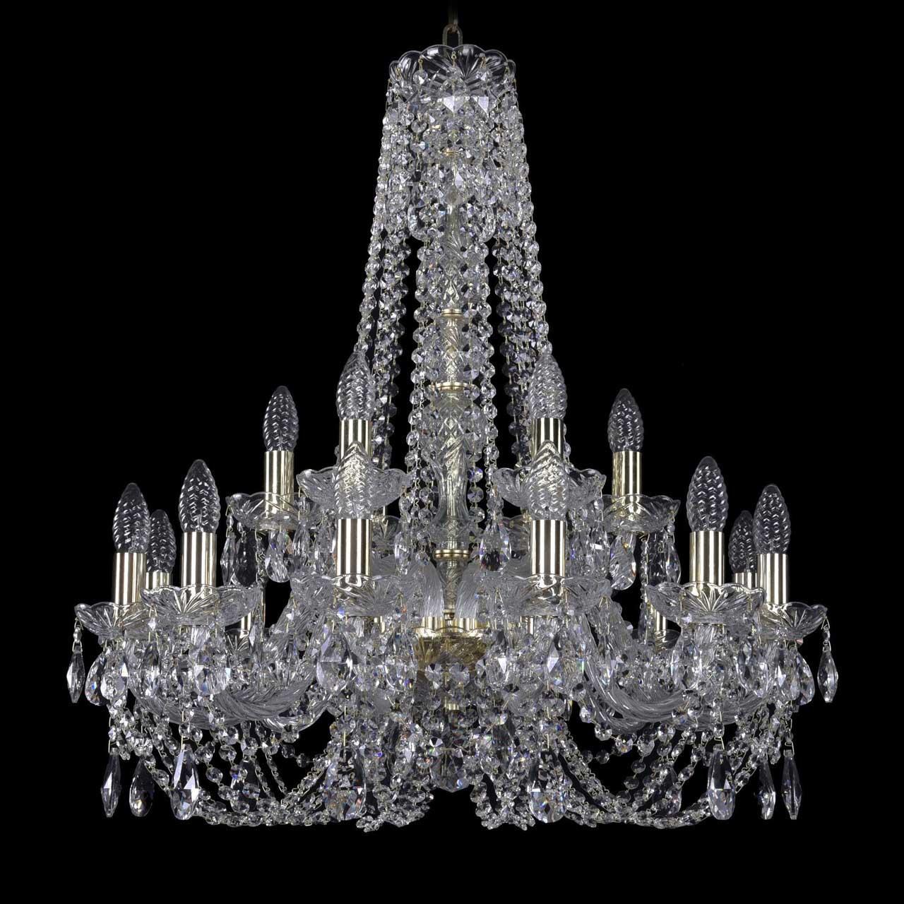 

Подвесная люстра с хрустальными подвесками