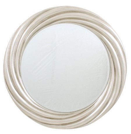 

Настенное зеркало Round Swirl цвета шампань