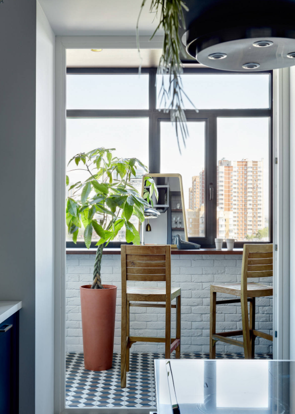 Фотография: Балкон в стиле Современный, Декор интерьера, Кашпо, живые растения в интерьере, Как выбрать кашпо, Светлана Давыдова – фото на INMYROOM