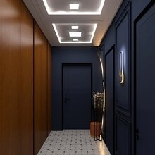 фото из портфолио синяя нео-классика – фотографии дизайна интерьеров на inmyroom