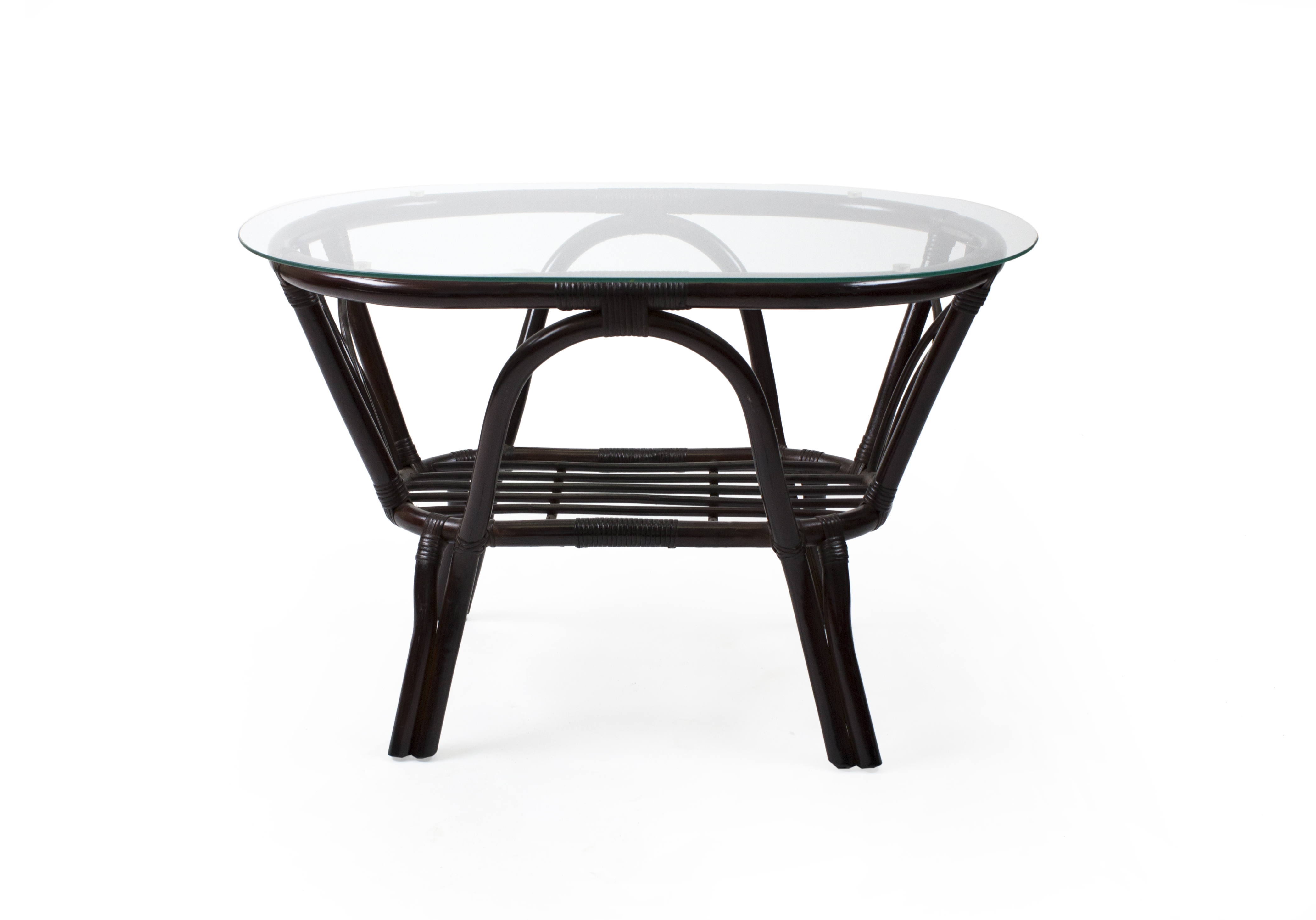 

Журнальный стол Roma со стеклянной столешницей орех