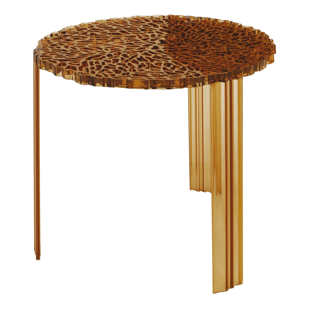

Столик журнальный t-Table янтарного цвета