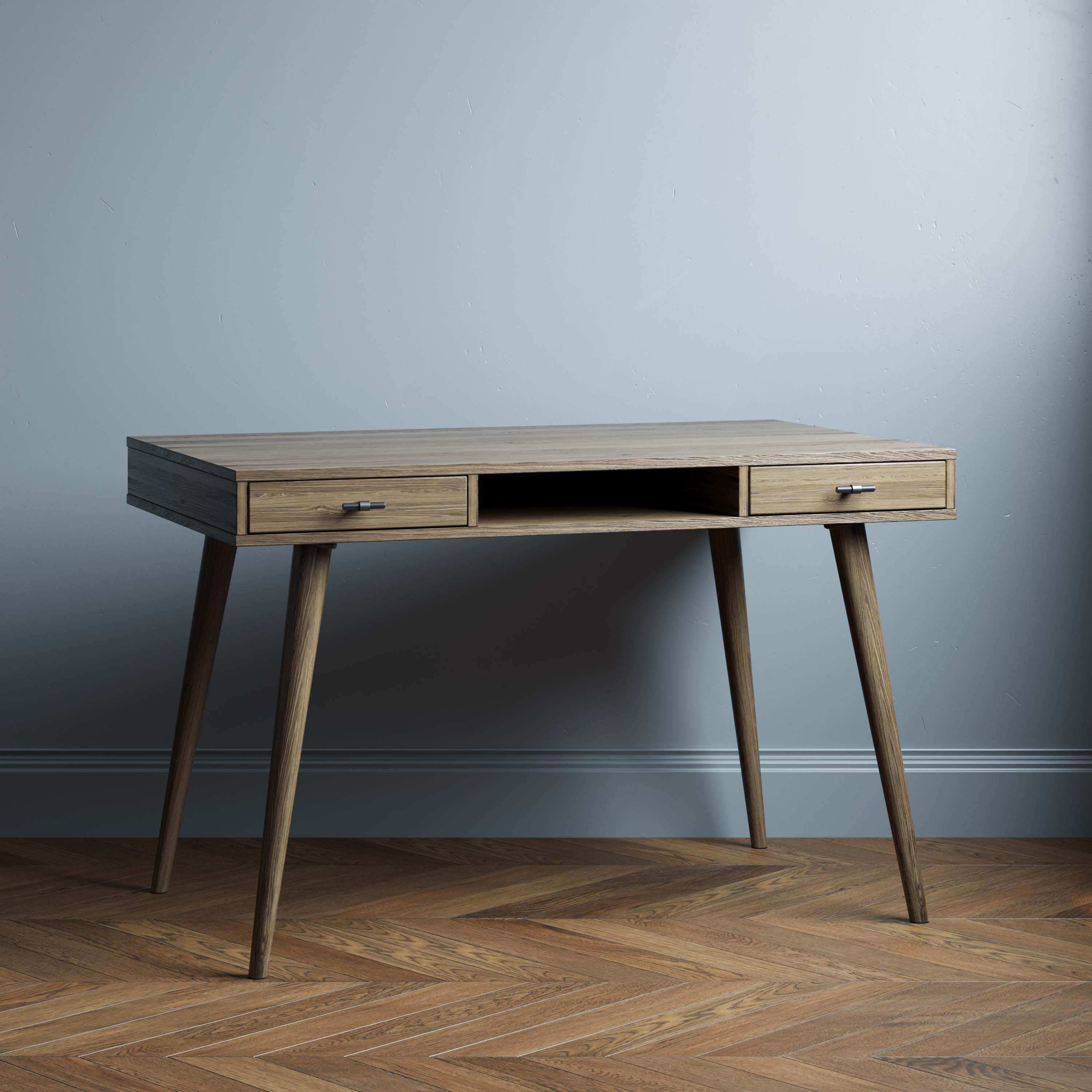 

Письменный стол Scandinavia New 120х60 цвета натуральный дуб