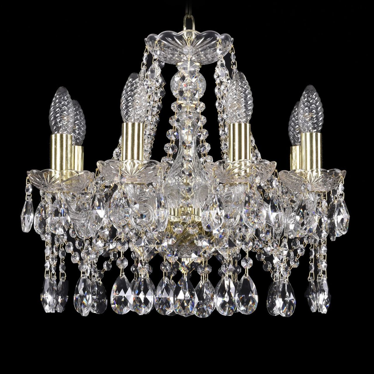 

Подвесная люстра Bohemia Ivele с хрустальными подвесками