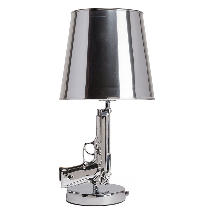 Настольная лампа "Flos - Bedside Gun Silver" Настольная лампа "Flos - Bedside Gun Silver"