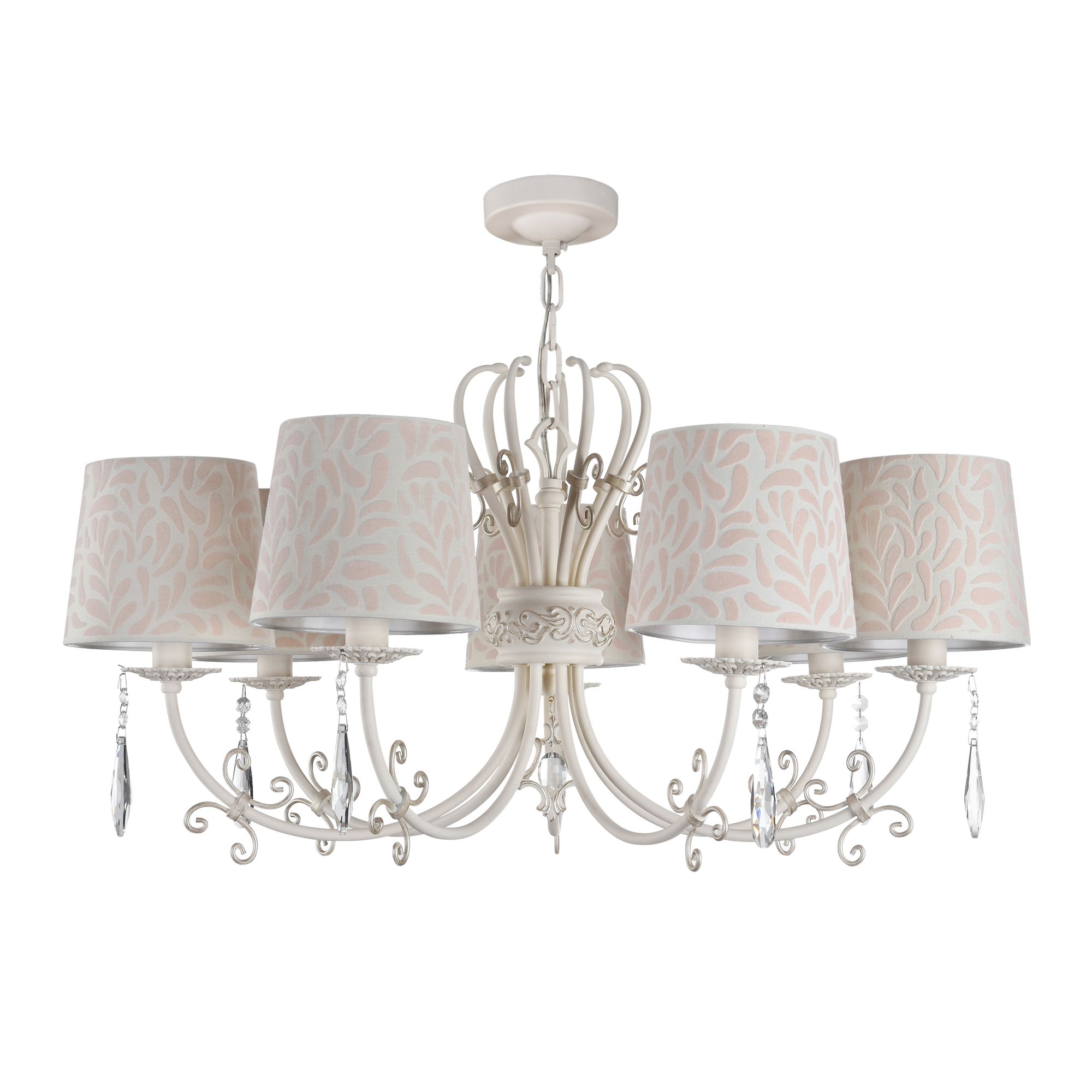 

Подвесная люстра Emilia с узорами на абажурах