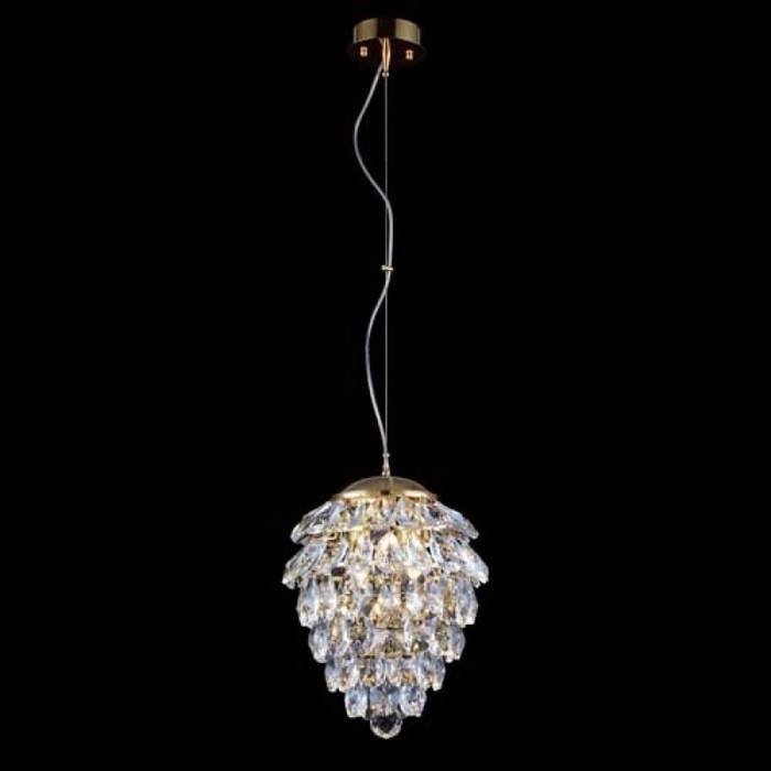 ПОДВЕСНОЙ СВЕТИЛЬНИК CRYSTAL LUX CHARME LED GOLD/TRANSPARENT ПОДВЕСНОЙ СВЕТИЛЬНИК CRYSTAL LUX CHARME LED GOLD/TRANSPARENT