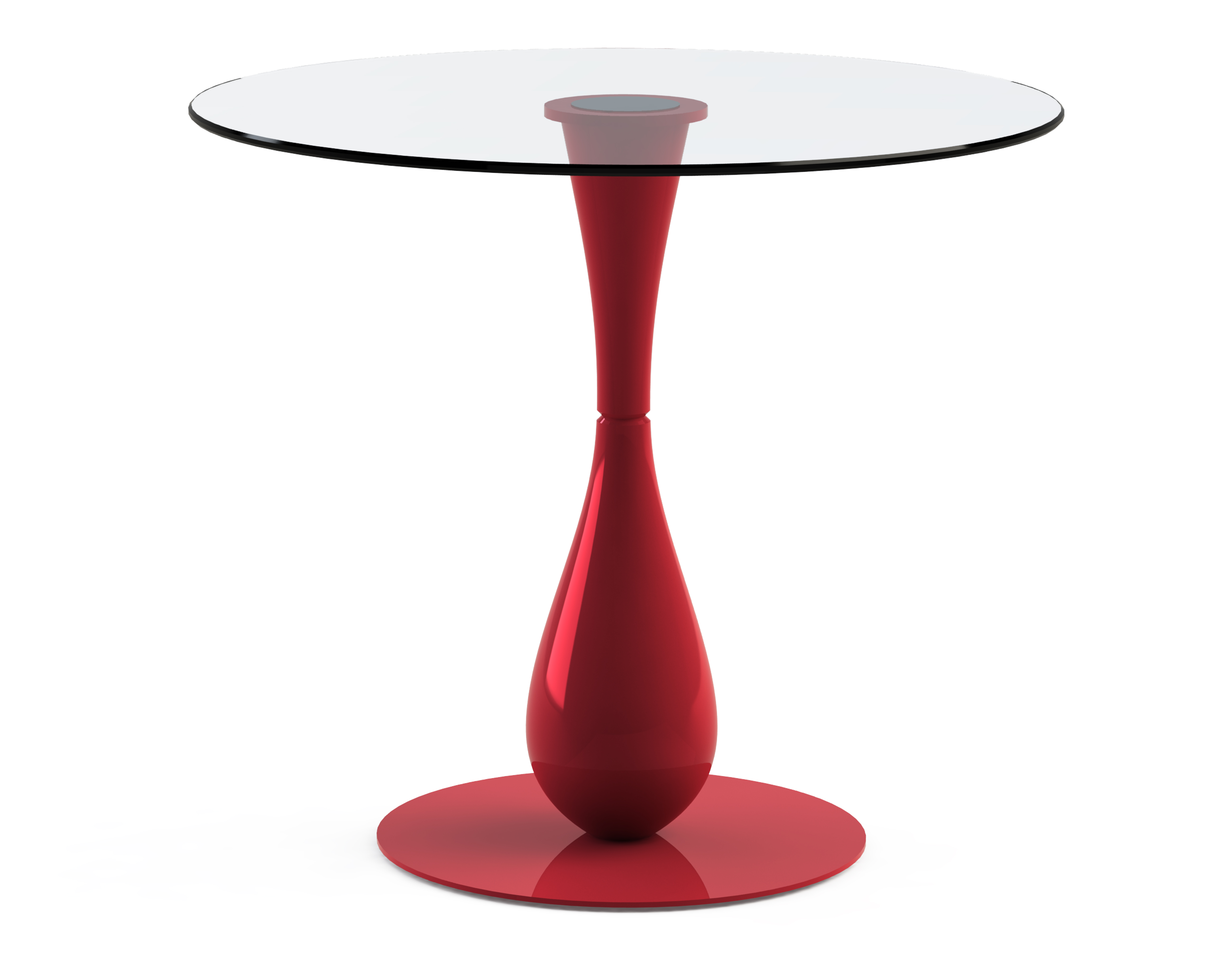 

Обеденный стол "Flos Red" со столешницей из закаленного стекла