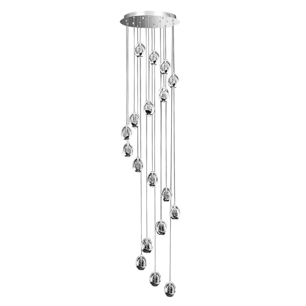 

Подвесной светильник Illuminati из прозрачного выдувного стекла