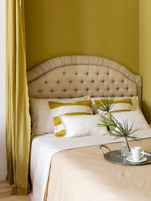 Дизайн спальни зеленого цвета: фото лучших интерьеров на INMYROOM